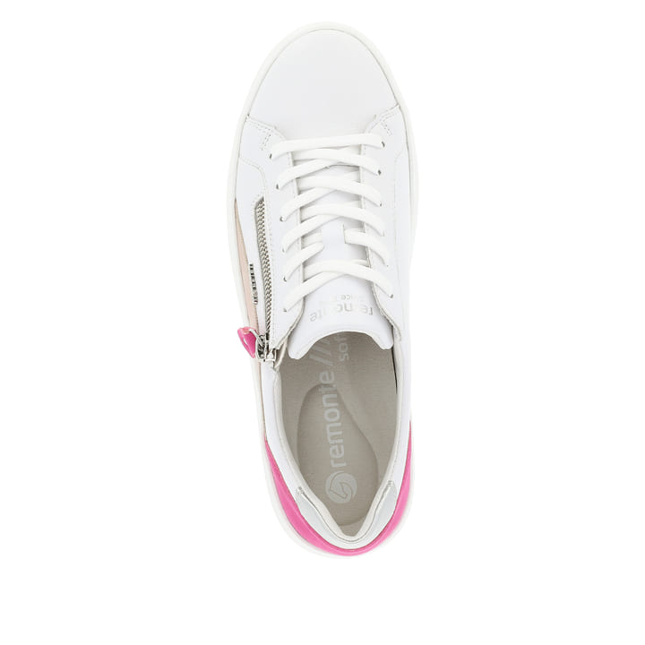 Remonte Artikelnummer D1C01-80 remonte Damen Sneaker kristallweiß-magenta 50% Rabatt mit kostenlosem Versand