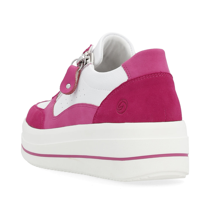Remonte Artikelnummer D1C00-81 remonte Damen Sneaker fuchsia-schneeweiß Clearance-Verkauf