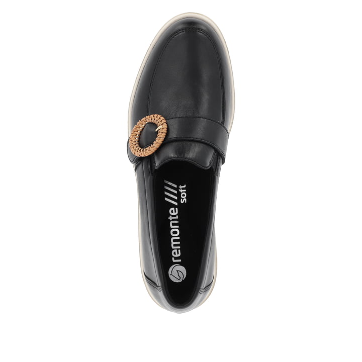 Remonte Artikelnummer D1H00-00 remonte Damen Loafers tiefschwarz Kostenloser Versand international
