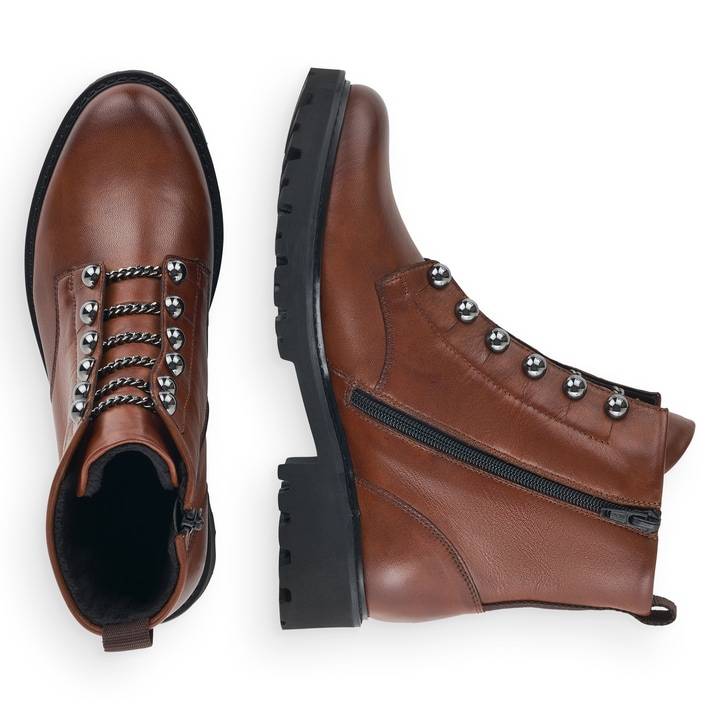 Remonte Artikelnummer D8670-22 remonte Damen Biker Boots karamellbraun Auslauf