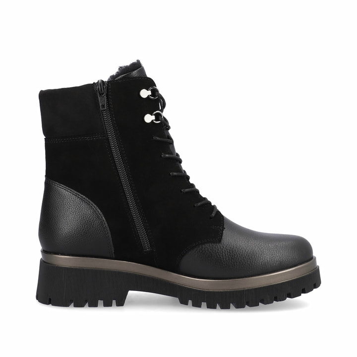 Remonte Artikelnummer D1B73-01 remonte Damen Biker Boots nachtschwarz Fabrikverkauf