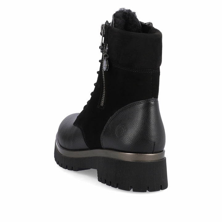 Remonte Artikelnummer D1B73-01 remonte Damen Biker Boots nachtschwarz Fabrikverkauf