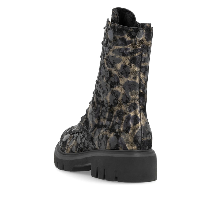 Remonte Artikelnummer D1W72-03 remonte Damen Schnürstiefel tiefschwarz-holzbraun Rabatt