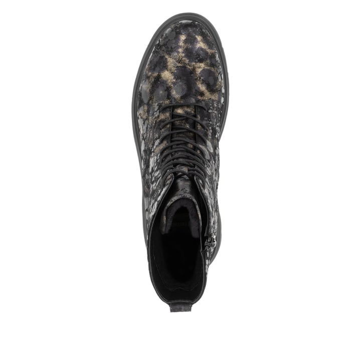 Remonte Artikelnummer D1W72-03 remonte Damen Schnürstiefel tiefschwarz-holzbraun Rabatt