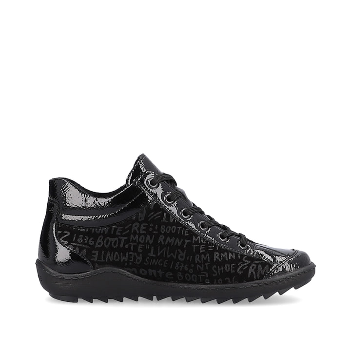 Remonte Artikelnummer R1477-01 remonte Damen Schnürschuhe mitternachtsschwarz Exklusivangebot
