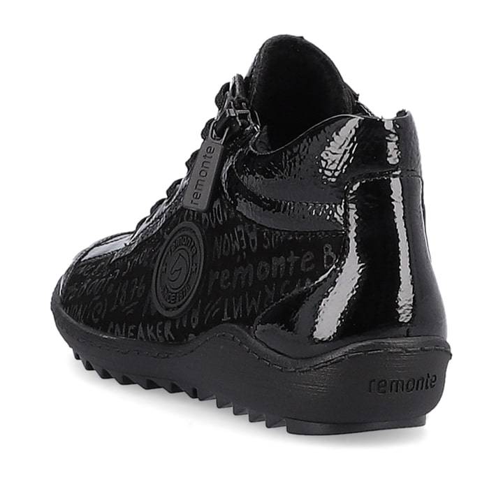 Remonte Artikelnummer R1477-01 remonte Damen Schnürschuhe mitternachtsschwarz Exklusivangebot