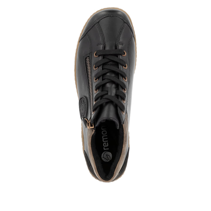 Remonte Artikelnummer R1477-03 remonte Damen Schnürschuhe stahlschwarz Muttertagsangebot