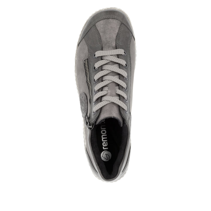 Remonte Artikelnummer R1477-42 remonte Damen Schnürschuhe mondgrau Vatertagsangebot