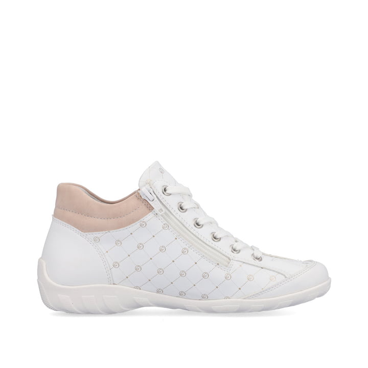 Remonte Artikelnummer R3496-80 remonte Damen Schnürschuhe reinweiß-altrosa Heißer Verkauf