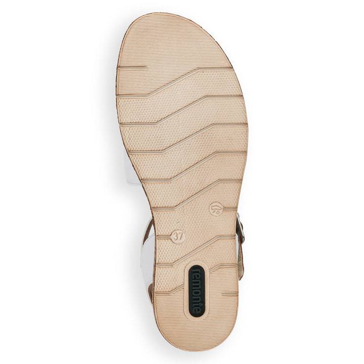 Remonte Artikelnummer D3052-80 remonte Damen Keilsandaletten edelweiß-schokobraun Hotsell