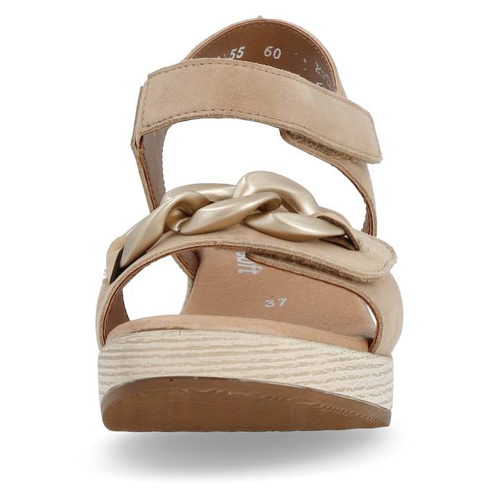 Remonte Artikelnummer D0N55-60 remonte Damen Riemchensandaletten braunbeige Fabrik Onlineshop