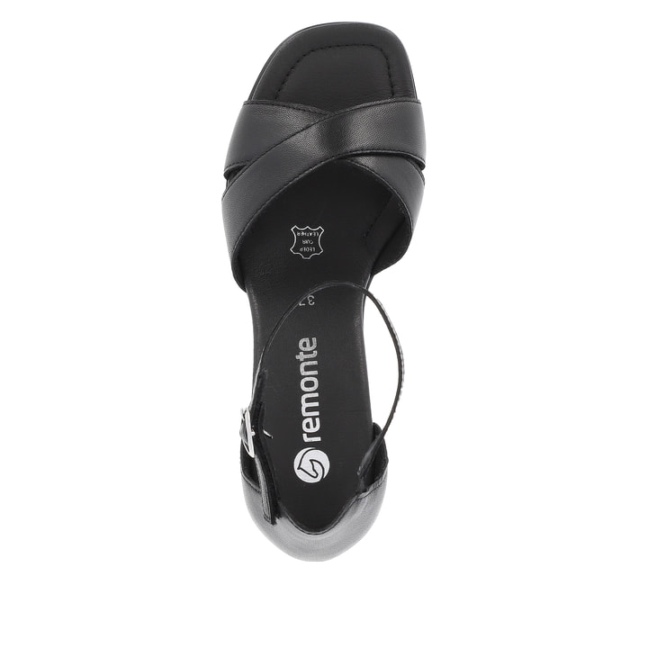 Remonte Artikelnummer D1K50-00 remonte Damen Riemchensandaletten diamantschwarz Fabrikpreis