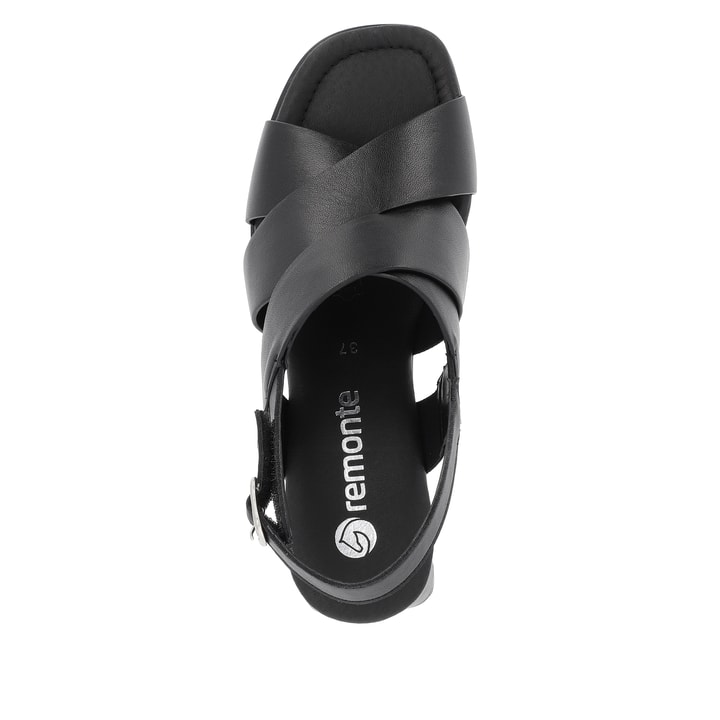 Remonte Artikelnummer D1K53-00 remonte Damen Riemchensandaletten mattschwarz Flash Sale