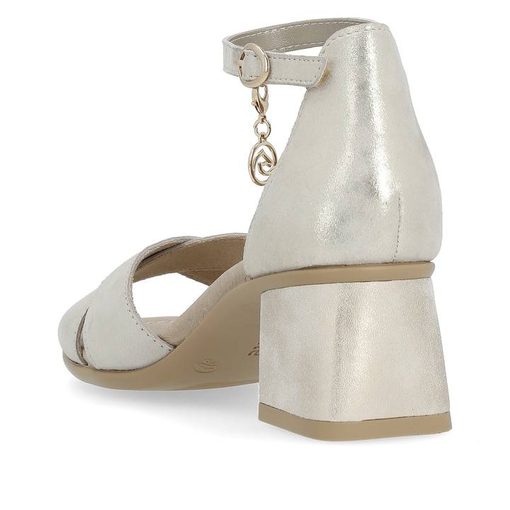 Remonte Artikelnummer D1K50-90 remonte Damen Riemchensandaletten gold-metallic Online Shopping