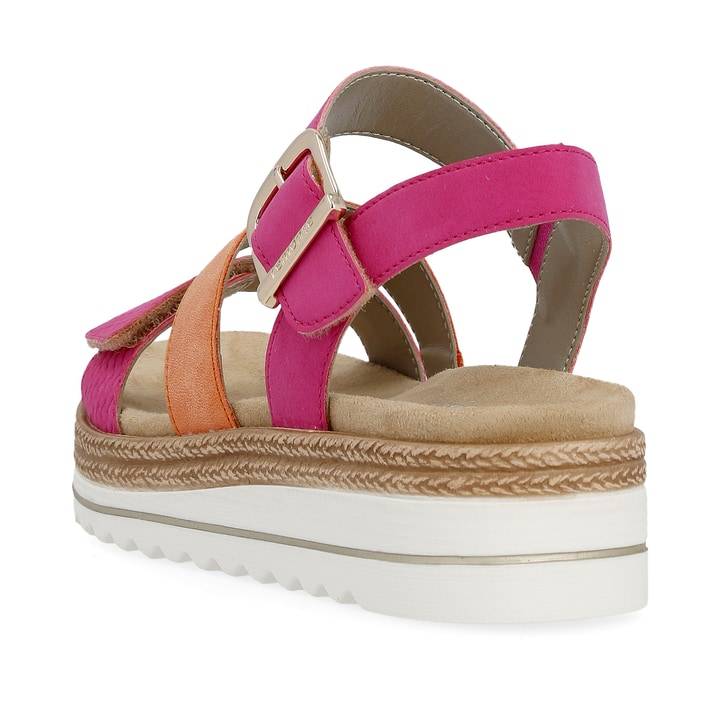 Remonte Artikelnummer D0Q55-31 remonte Damen Riemchensandalen magenta-rostorange Exklusive Angebote
