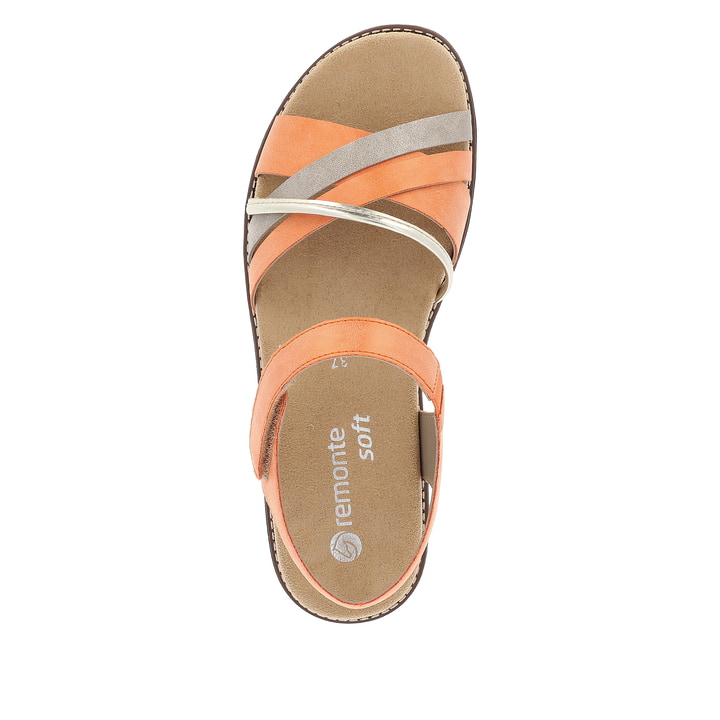 Remonte Artikelnummer D2058-38 remonte Damen Riemchensandalen glutorange Letzte 3 Tage