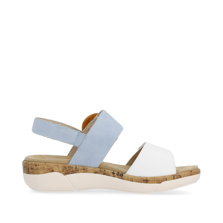 Remonte Artikelnummer R6853-10 remonte Damen Riemchensandalen babyblau-kristallweiß Bis zu 65% Rabatt
