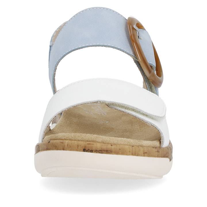 Remonte Artikelnummer R6853-10 remonte Damen Riemchensandalen babyblau-kristallweiß Bis zu 65% Rabatt