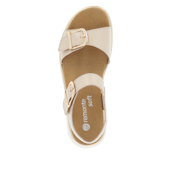Remonte Artikelnummer D1J51-80 remonte Damen Riemchensandalen hellbeige Sonderangebot der Fabrik