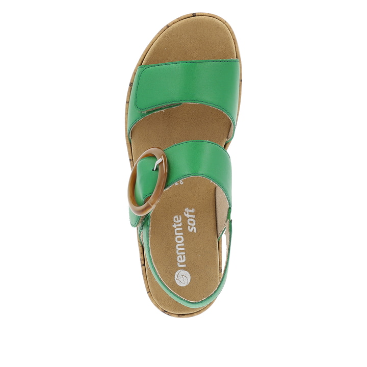Remonte Artikelnummer R6853-53 remonte Damen Riemchensandalen smaragdgrün Vierteljährliche Förderung