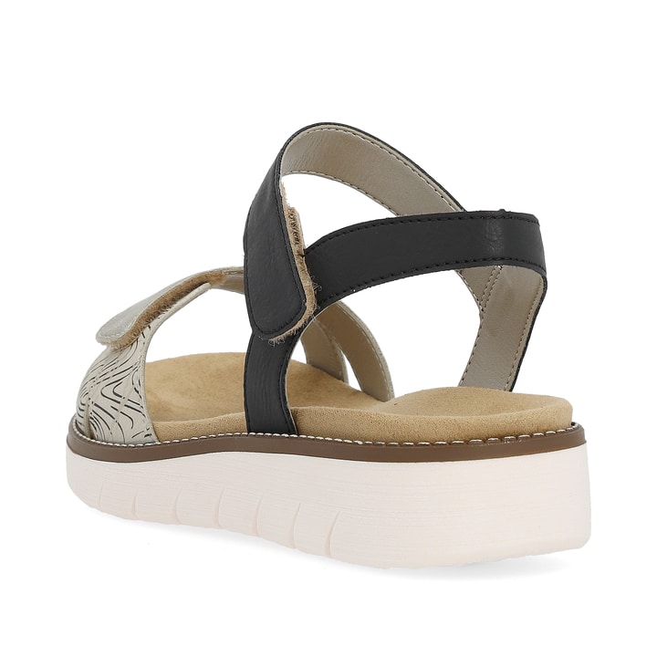 Remonte Artikelnummer D2049-63 remonte Damen Riemchensandalen sandbeige-tiefschwarz Discount Store für neue Produkte