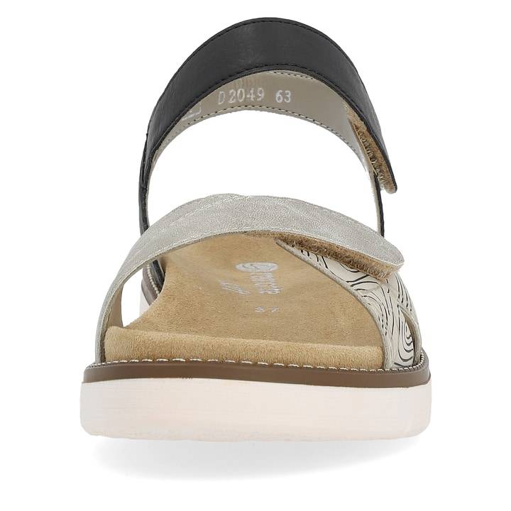 Remonte Artikelnummer D2049-63 remonte Damen Riemchensandalen sandbeige-tiefschwarz Discount Store für neue Produkte