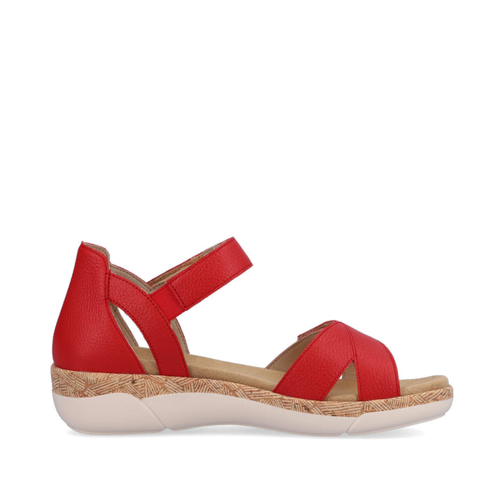 Remonte Artikelnummer R6859-33 remonte Damen Riemchensandalen rubinrot Nur noch ein Tag übrig
