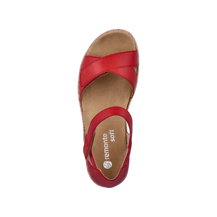 Remonte Artikelnummer R6859-33 remonte Damen Riemchensandalen rubinrot Nur noch ein Tag übrig