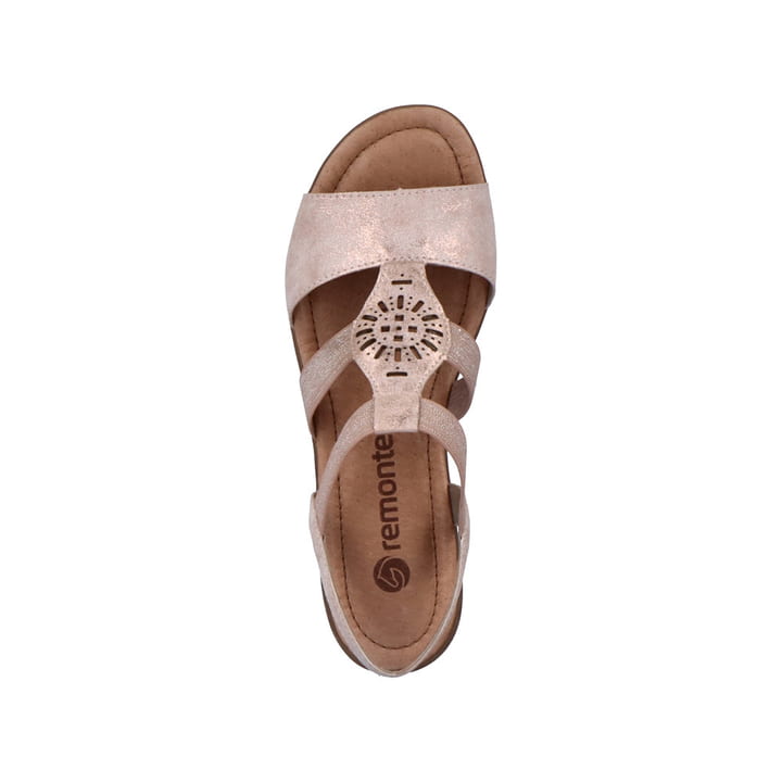 Remonte Artikelnummer R3666-31 remonte Damen Riemchensandalen rosa-metallic Super Rabatt