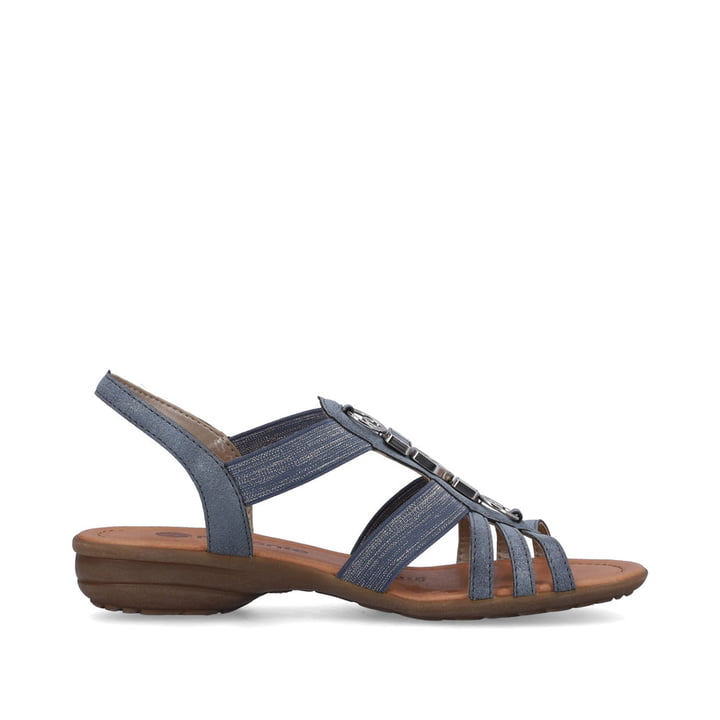 Remonte Artikelnummer R3654-14 remonte Damen Riemchensandalen pazifikblau 50% Rabatt mit kostenlosem Versand