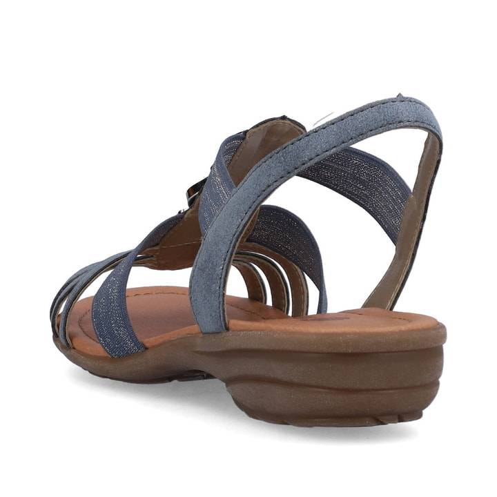 Remonte Artikelnummer R3654-14 remonte Damen Riemchensandalen pazifikblau 50% Rabatt mit kostenlosem Versand