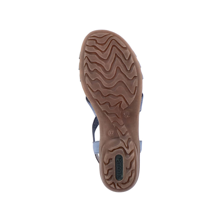 Remonte Artikelnummer R3654-14 remonte Damen Riemchensandalen pazifikblau 50% Rabatt mit kostenlosem Versand
