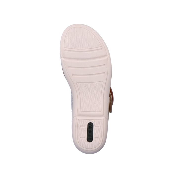 Remonte Artikelnummer R6853-92 remonte Damen Riemchensandalen cremeweiß-eisblau Fabrikladen