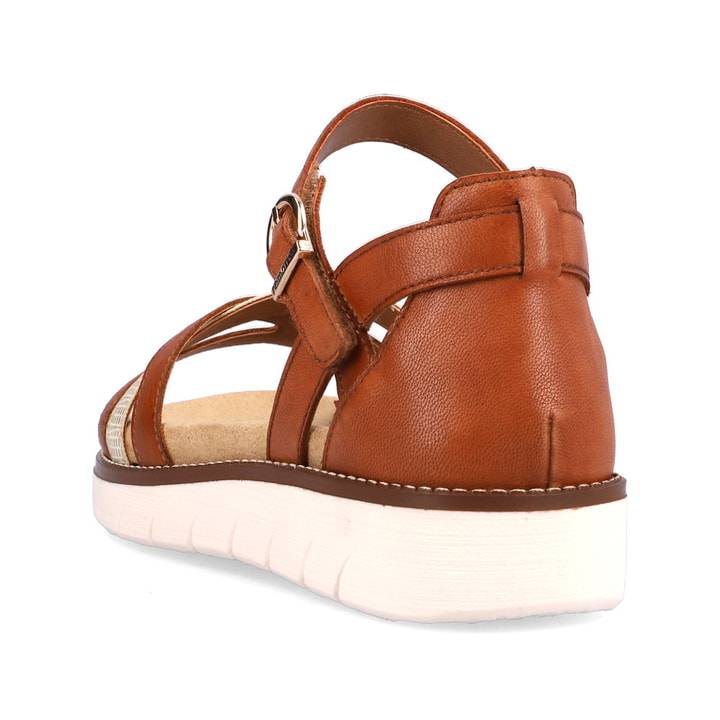Remonte Artikelnummer D2046-24 remonte Damen Riemchensandalen karamellbraun Speichern exportieren