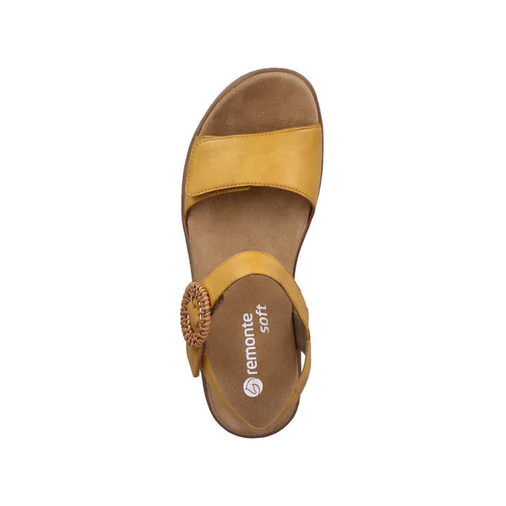 Remonte Artikelnummer D0Q52-68 remonte Damen Riemchensandalen honiggelb Im Verkauf