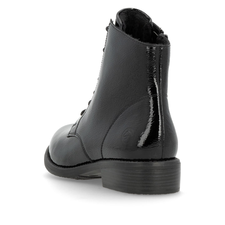 Remonte Artikelnummer D0F73-00 remonte Damen Kurzstiefel glanzschwarz 50% Rabatt für begrenzte Zeit