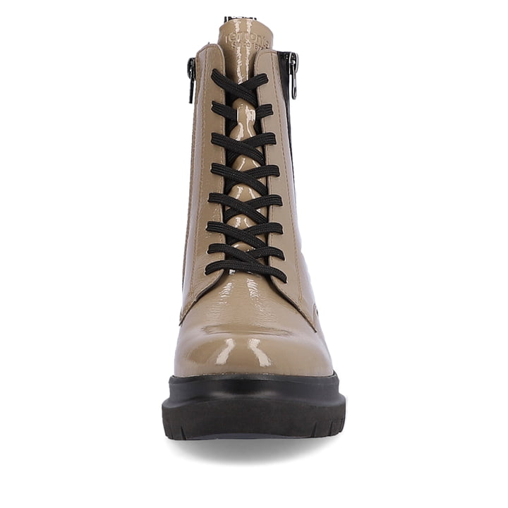 Remonte Artikelnummer D8975-20 remonte Damen Schnürstiefel sandbeige-schwarz Rabatte dieses Monats