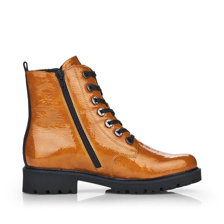Remonte Artikelnummer D8671-68 remonte Damen Schnürstiefel safranfarben Online