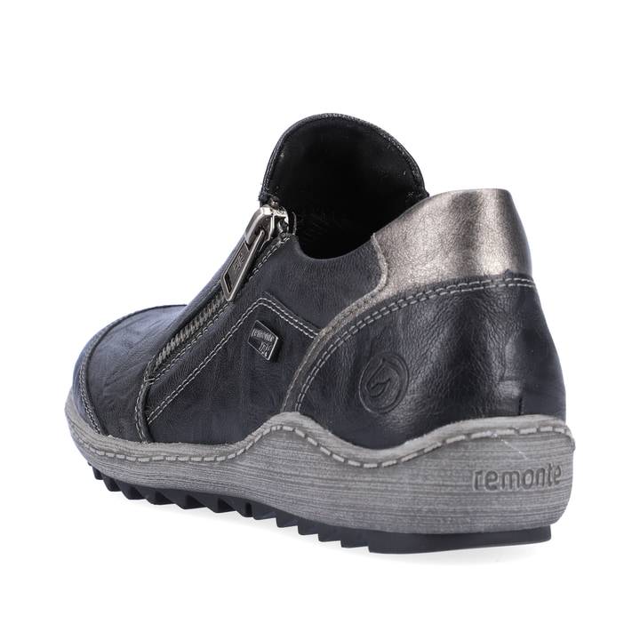 Remonte Artikelnummer R1428-03 remonte Damen Slipper stahlschwarz Sonderangebot
