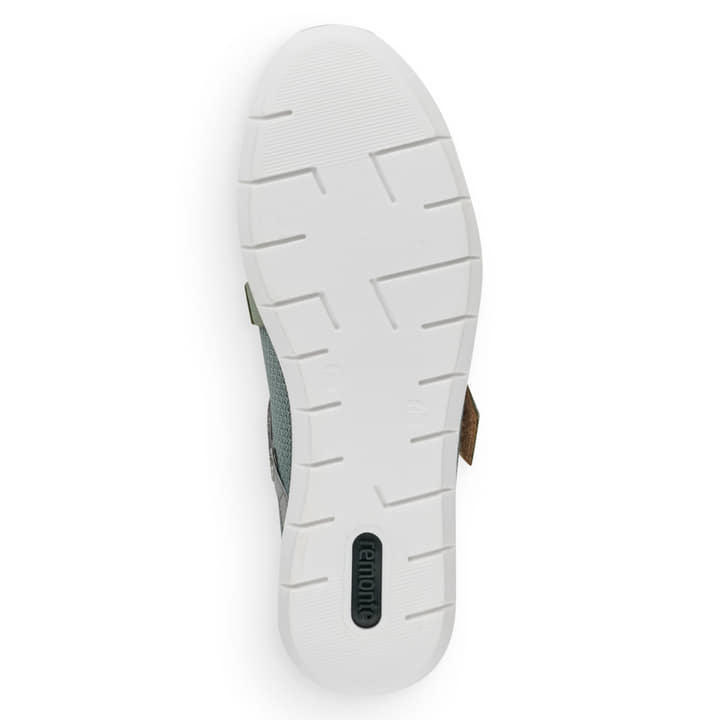 Remonte Artikelnummer R7104-52 remonte Damen Ballerinas grüngrau Begrenztes Angebot