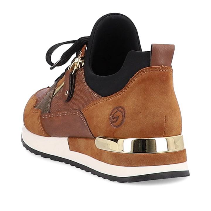 Remonte Artikelnummer R2549-24 remonte Damen Slipper karamellbraun-beige Exklusivangebot