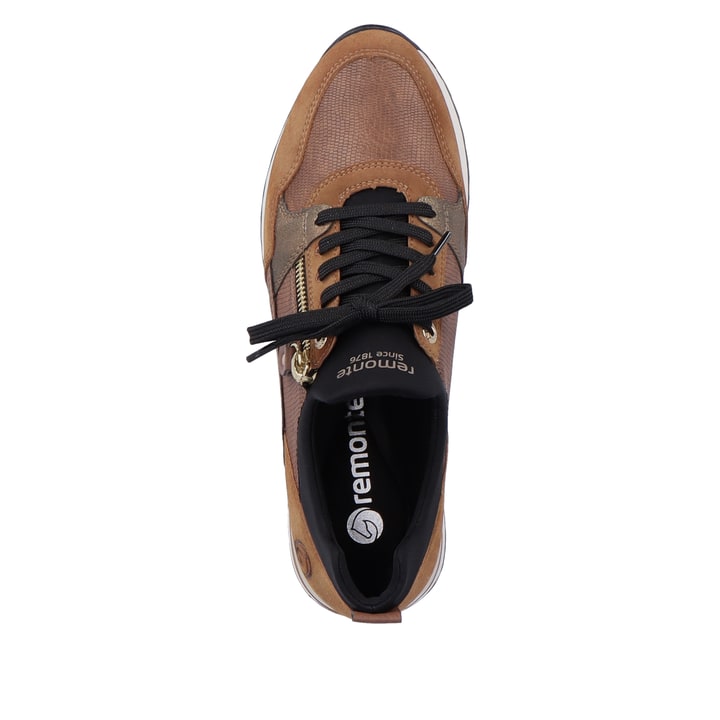 Remonte Artikelnummer R2549-24 remonte Damen Slipper karamellbraun-beige Exklusivangebot