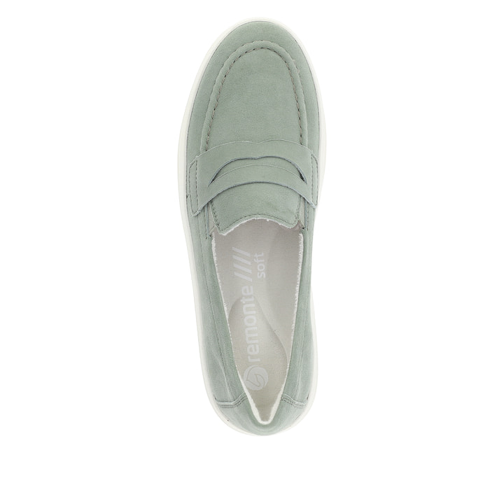 Remonte Artikelnummer D1C05-52 remonte Damen Slipper mintgrün Saisonschlussverkauf