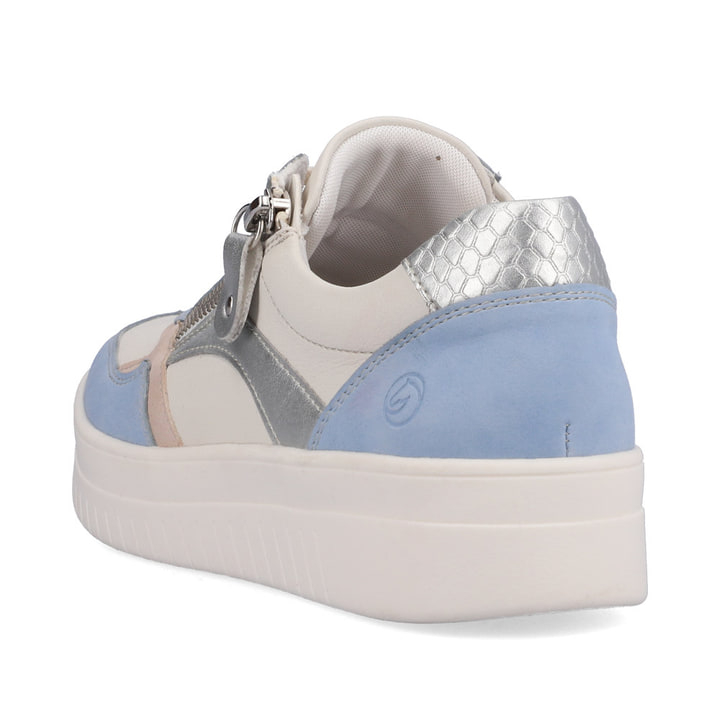 Remonte Artikelnummer D0J01-82 remonte Damen Sneaker macciatoweiß-eisblau-altrosa Letzter Tag