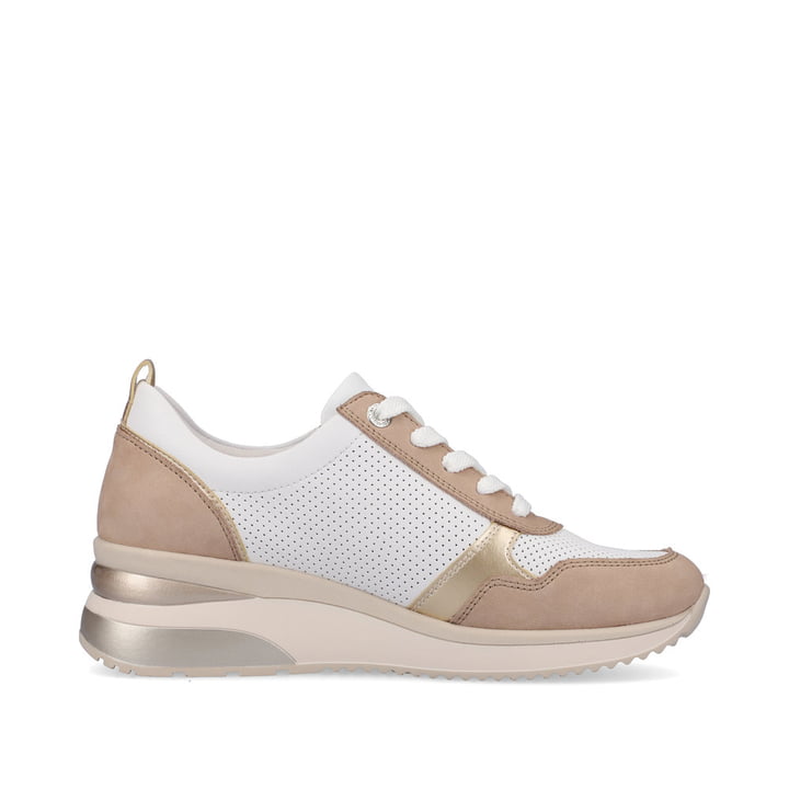 Remonte Artikelnummer D2409-81 remonte Damen Sneaker reinweiß-vanillebeige Zeitbegrenzte Promotion