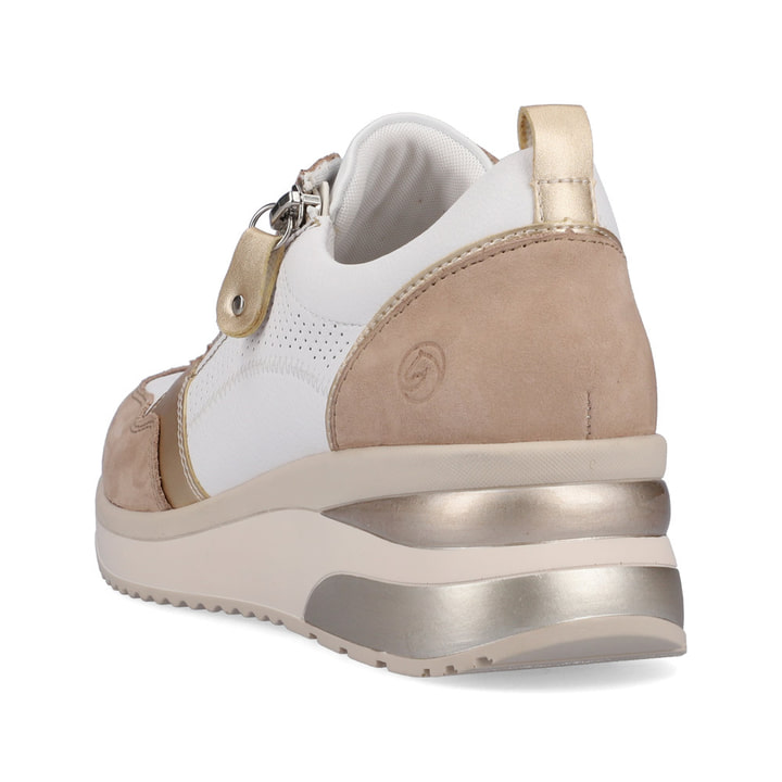 Remonte Artikelnummer D2409-81 remonte Damen Sneaker reinweiß-vanillebeige Zeitbegrenzte Promotion