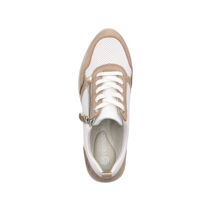 Remonte Artikelnummer D2409-81 remonte Damen Sneaker reinweiß-vanillebeige Zeitbegrenzte Promotion