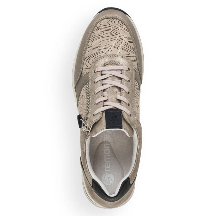 Remonte Artikelnummer D2400-60 remonte Damen Sneaker hellbeige-metallic Bis zu 50% Rabatt