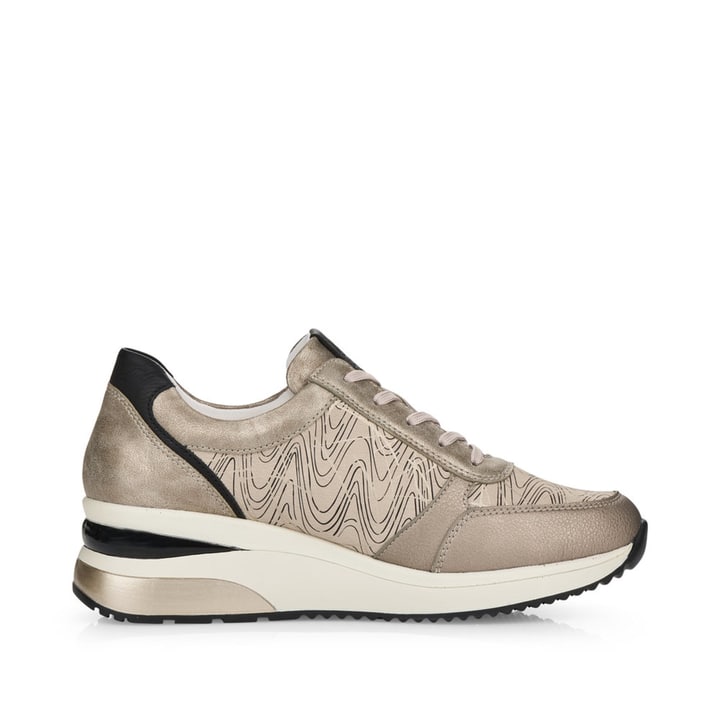 Remonte Artikelnummer D2400-60 remonte Damen Sneaker hellbeige-metallic Bis zu 50% Rabatt