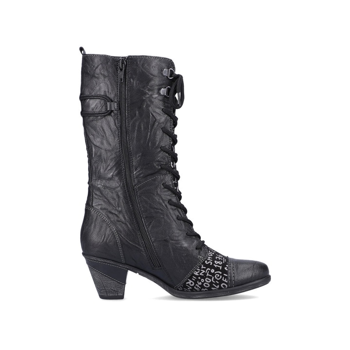Remonte Artikelnummer D8791-04 remonte Damen Stiefeletten asphaltschwarz 50% Rabatt mit kostenlosem Versand